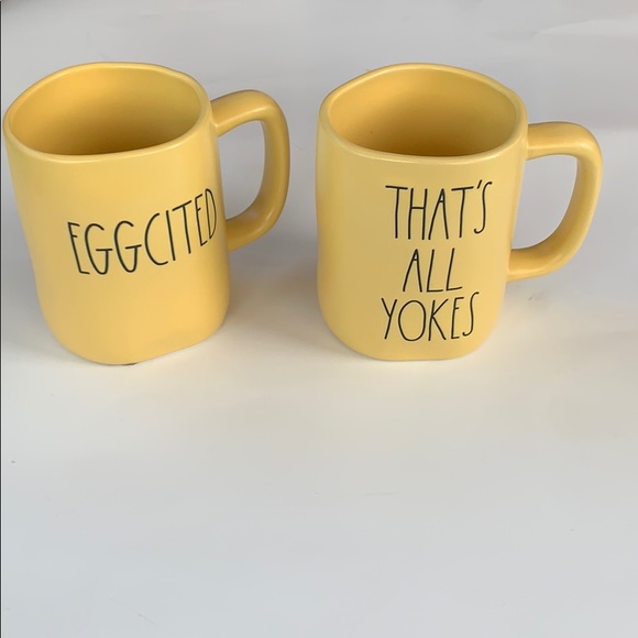 Rae Dunn Egg Statement Mugs - Picture 2 of 4